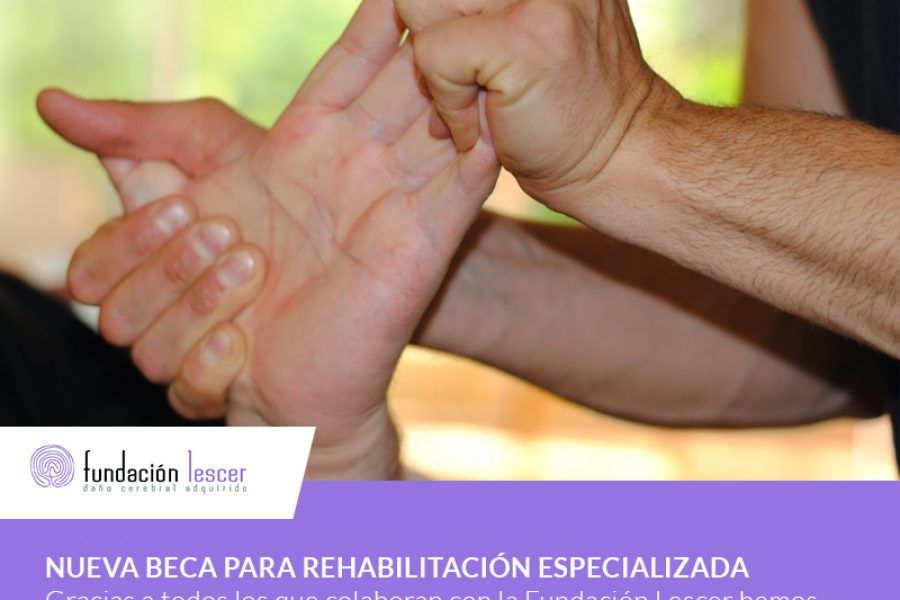 Nueva beca para rehabilitación especializada